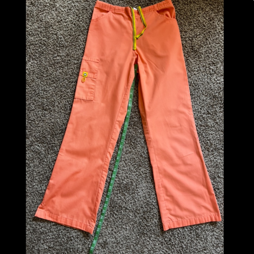 Dickies Orange Scrub Pants Size XS